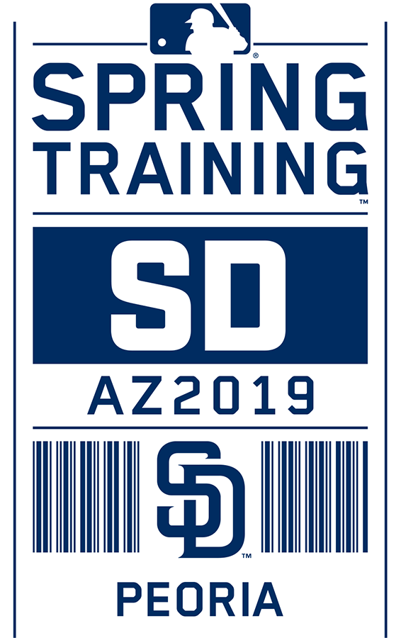 San Diego Padres 2019 Event Logo vinyl decal